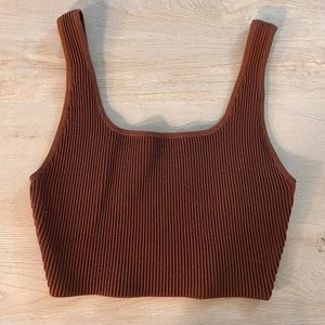 Aritzia Sculpt knit top